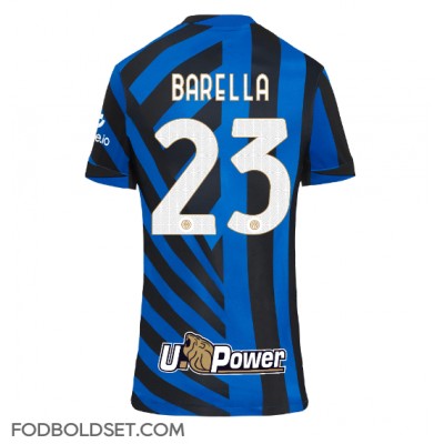 Inter Milan Nicolo Barella #23 Hjemmebanetrøje Dame 2024-25 Kortærmet Inter Milan Nicolo Barella #23 Hjemmebanetrøje Dame 2024-25 Kortærmet